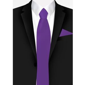 Jacob Anderson Solid Tie - Aqua Size One Size